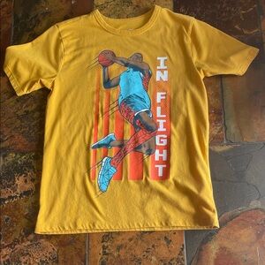 Place Yellow 'In Flight' Kids T-Shirt